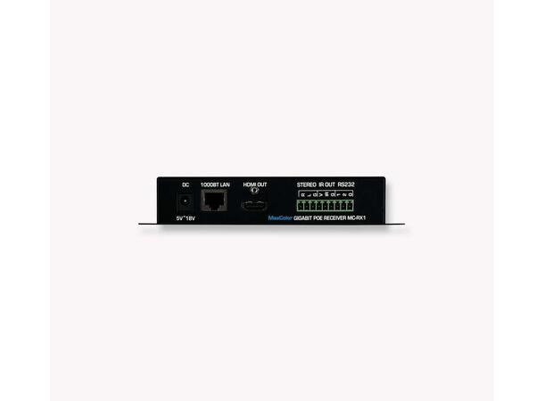 JustAddPower MaxColor™ 1 4K60Hz Dekoder 36bit med støtte for Dolby Vision og HDR 