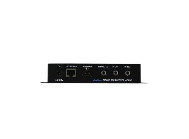 JustAddPower MaxColor™ 1 4K60Hz Dekoder 36bit med støtte for Dolby Vision og HDR 