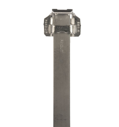 Pan-Steel® Cable Cleat,MS Strap,316L SS Single/Trefoil/Quad,815x19mm, pk à 25stk