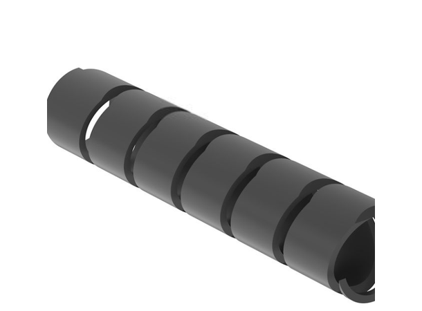 Spiral Wrap, beskytter og bunter kabel Panduit, Spiralslange 6,4mm x 305m. 