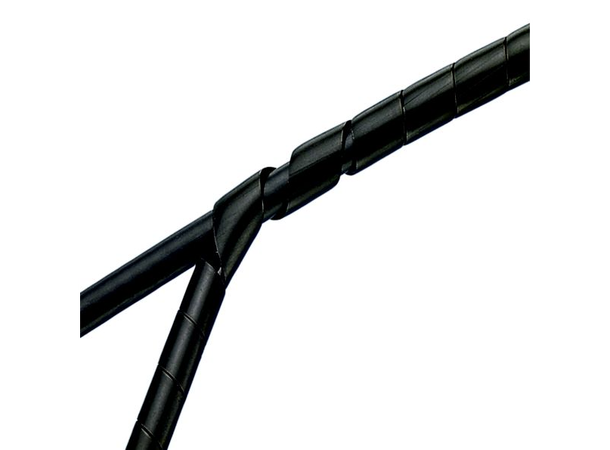 Spiral Wrap, beskytter og bunter kabel Panduit, Spiralslange 6,4mm x 305m. 