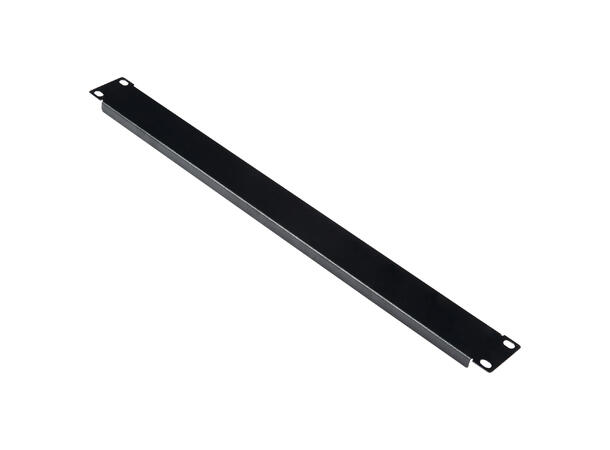 LANDE Blindpanel 1U metall sort 