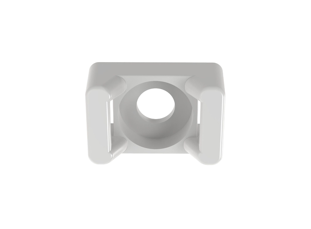TM Cable Tie Mount, pk a 100 Panduit, Natural, PA 6.6. Screw 