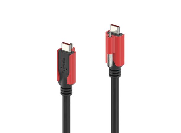 USB-C Tru-Lock-System-Clip, Gul PureLink Locking clip 