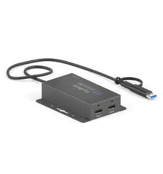 USB 3.2 Gen1 DisplayLink Converter PureTools - Dual Screen 4K 60Hz HDMI