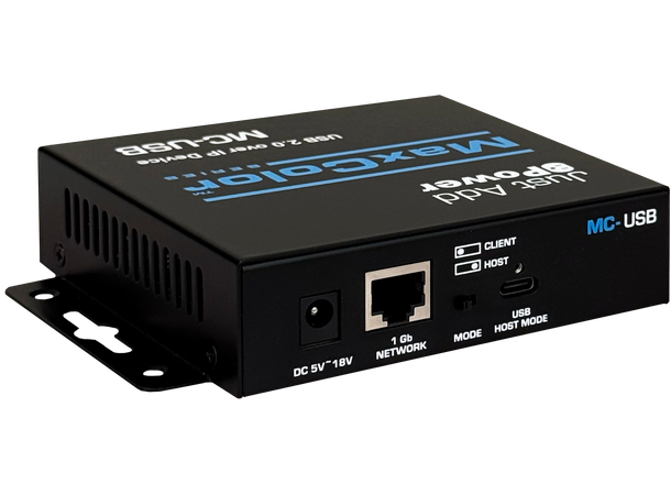 MaxColor USB 2.0 over IP enkoder/dekoder 4K60Hz/4:4:4/36-bit video over et 1G-net 