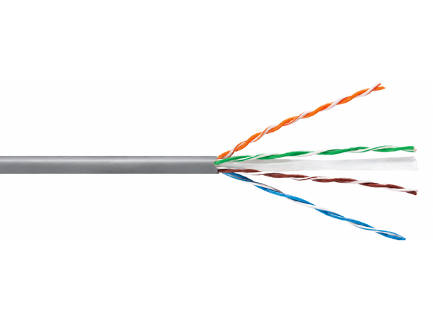 Jotec Datakabel Cat6a U/UTP 500mT grå Dca-s2,d2,a1 