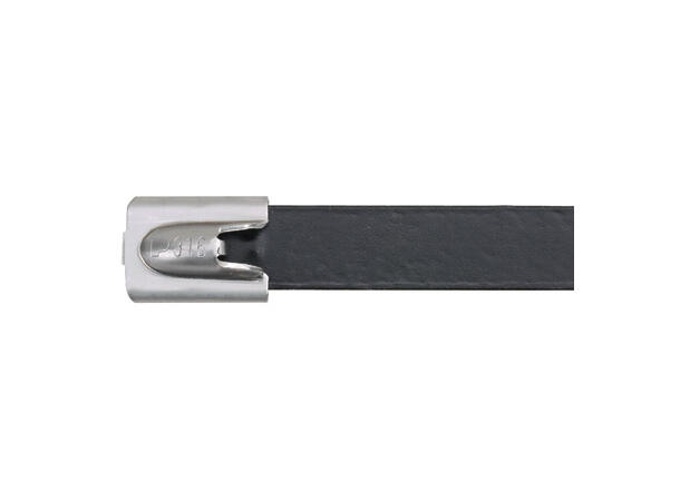 Pan-Steel® Strips stål 521x8,1mm 316SS Polyester Coated, Pk à 50stk 