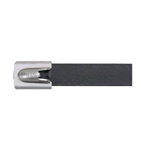 Pan-Steel® Strips stål 521x8,1mm 316SS Polyester Coated, Pk à 50stk