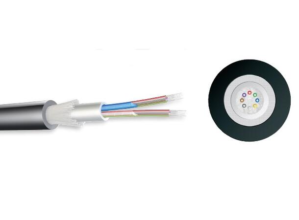 Fiberkabel G24 OM4 Loose Tube LSZH, Dca, Black 