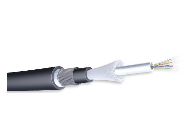 Fiberkabel SureLight OM1 G4 Armert (SWA), UV-res, FR-LSZH, Sort 