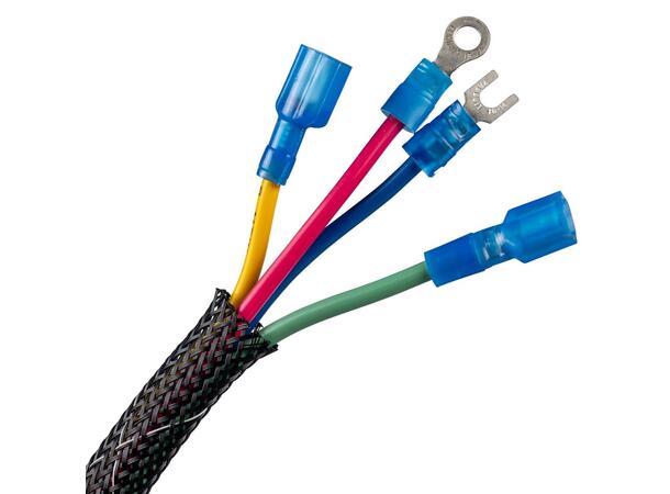 Fleksibel strømpe 19,1mm rull à 30,5m Panduit, Sort, PET 