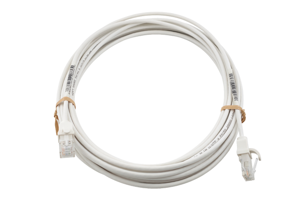 Jotec Patch Cat6A U/UTP Slim Hvit 1m 