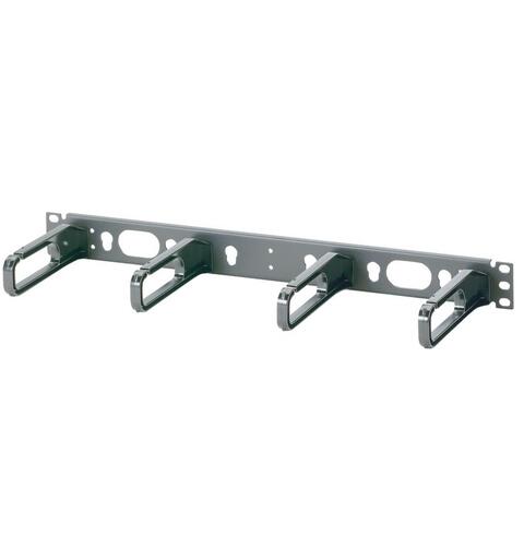 Panduit kabelførings Panel 1U lang 44x483x137mm