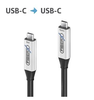 USB 3.2 Gen1 AOC kabel 5 Gbps USB-C PureLink FiberX Serie
