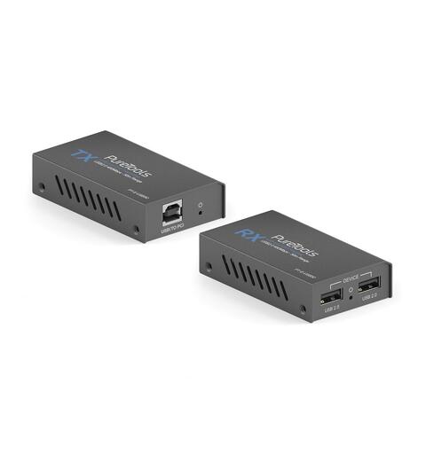 Pure Tools ekstender kit USB 2.0 USB 2.0 protocol 480Mbps opp til 50m