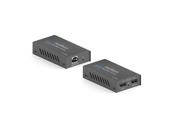Pure Tools ekstender kit USB 2.0 USB 2.0 protocol 480Mbps opp til 50m 