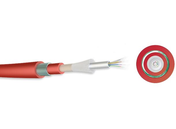 Fiberkabel G8 SM Funksjonssikker PH120 Armert, LSZH, Water block, Rodent res 