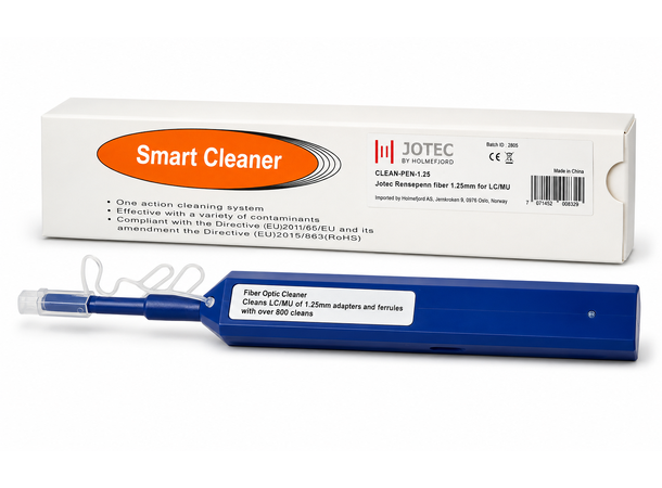 Jotec Rensepenn fiber1.25mm for LC/MU 800 rens 