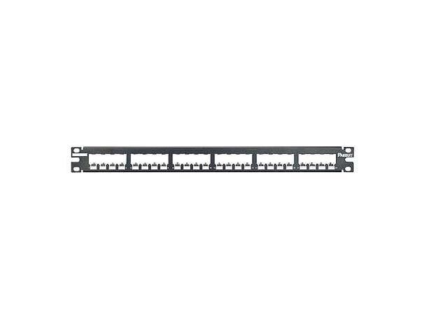 Patchepanel 19" for 24 Mini-Com Panduit 