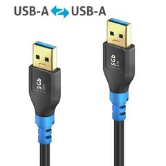 FlexInstall USB-A til USB-A kabel 5 Gb, PureLink