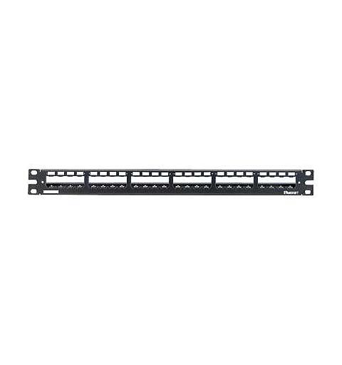 Patchepanel 19" for 24 Mini-Com m/holder Panduit