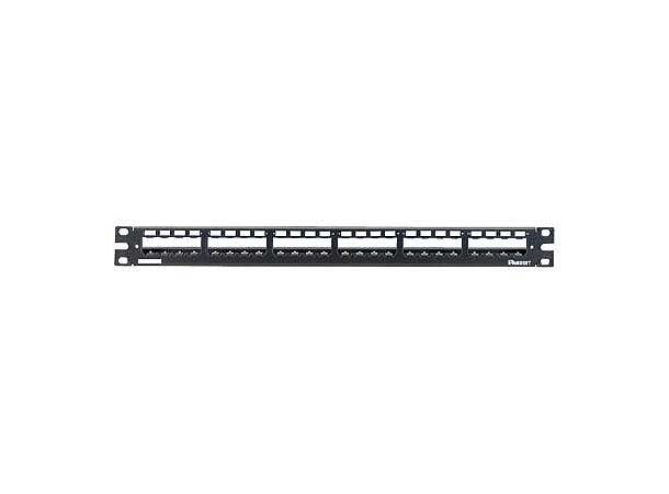 Patchepanel 19" for 24 Mini-Com m/holder Panduit 