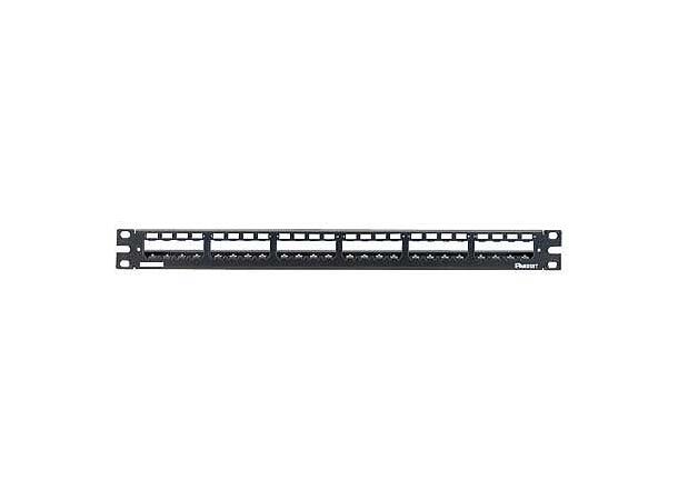 Patchepanel 19" for 24 Mini-Com m/holder Panduit 