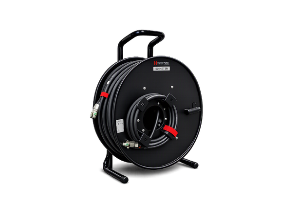Schill HT582RM 2xHDSDI + 1xKat.6a 50m Multikabel på trommel 50m 