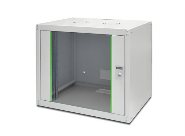 Veggskap 19" 9HE H491xB600xD450 Grå