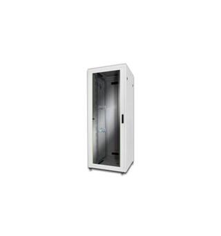 42U Gulvskap Unique H2053xB800xD1200mm Grå, med glassdør