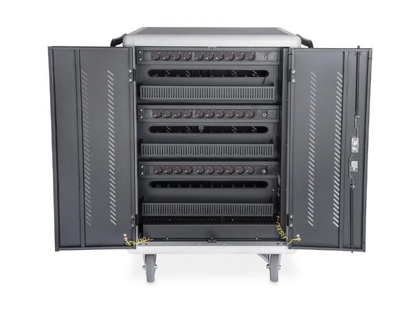 Ladeskap for inntil 30 enheter 15,6" Tilkobling med USB-C 