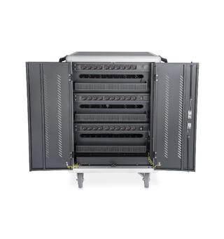 Ladeskap for inntil 30 enheter 15,6" Tilkobling med USB-C