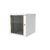 Ager Veggskap 19" 9U 600x600x474mm Agena, maks 80kg, Grå 