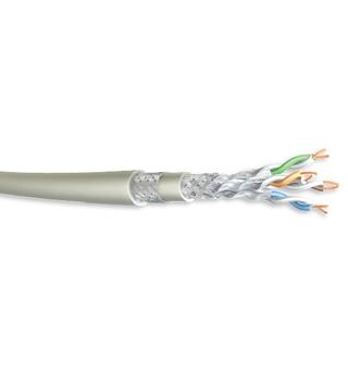 Armada Cat6A AWG 23/1 Armert SHF-2 Grey GSWB, FR-LSZH, UV res, DNV-GL 500MHz