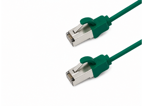 Jotec Patch Cat6A F/FTP Slim Grønn 0,2m 