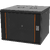 Ager Veggskap 19" 9U 600x600x474mm Agena, maks 80kg, Sort 