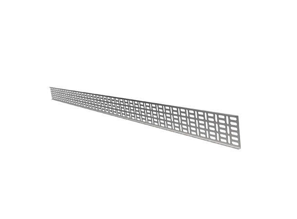 Ager 42U Vertikal kabelførings panel 100mm, Galvanisert stål 