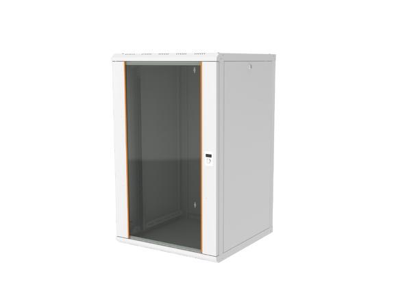 Ager Veggskap 19" 20U 600x600x963mm Agena, maks 80kg, Grå 