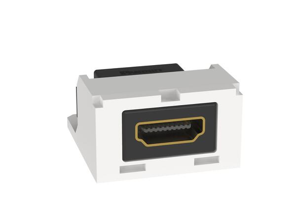 Mini-Com® HDMI 2.0 Coupler Module Panduit White 