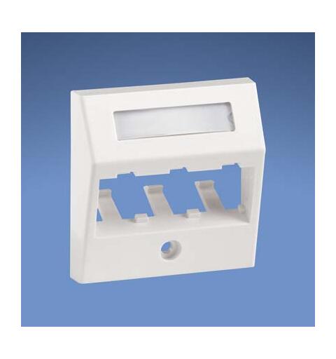 Panduit Uttak Innfelt  Elko Sentralplate for 3 Mini-Com moduler