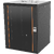 Ager Veggskap 19" 12U 600x600x607mm Agena, maks 80kg, sort 