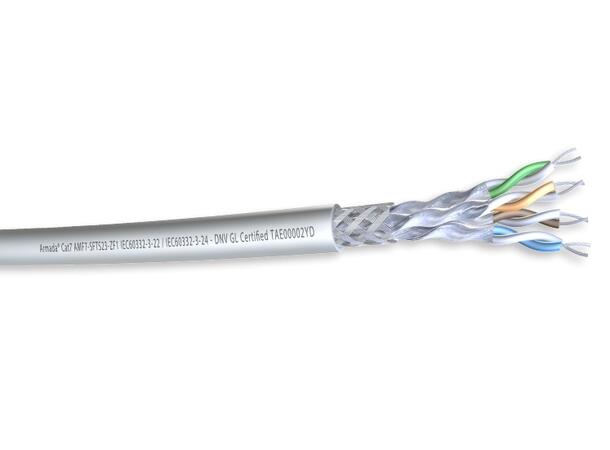 Armada Cat6A AWG24/7 S/FTP SHF-1 DNV Approved, FRLSZH, UV resistant 