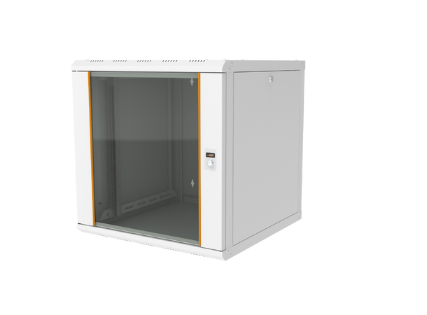 Ager Veggskap 19" 9U 600x450x474mm Agena, maks 80kg, Grå 