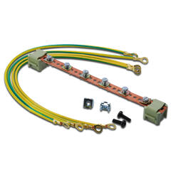 Jordingsskinne sett for dataskap