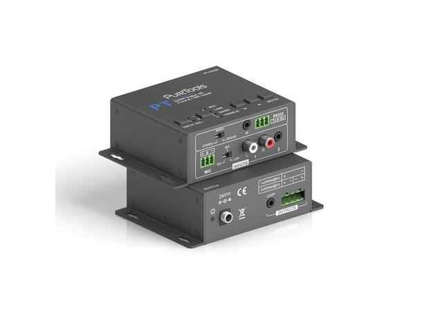 Pure Link 2x 20W 4/8O Lydforsterker Signalhåndtering, små/mellomstore rom 