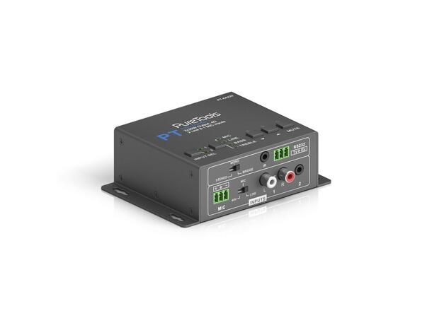 Pure Link 2x 20W 4/8O Lydforsterker Signalhåndtering, små/mellomstore rom 