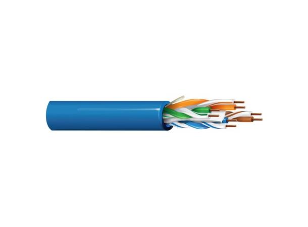 Kat 6 U/UTP 4p PVC blå 500mT Belden 7812E