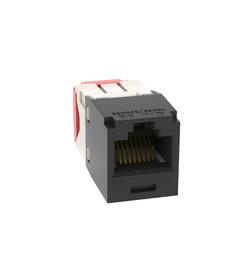 Mini-Com RJ45 modul kat5e UTP Sort Panduit