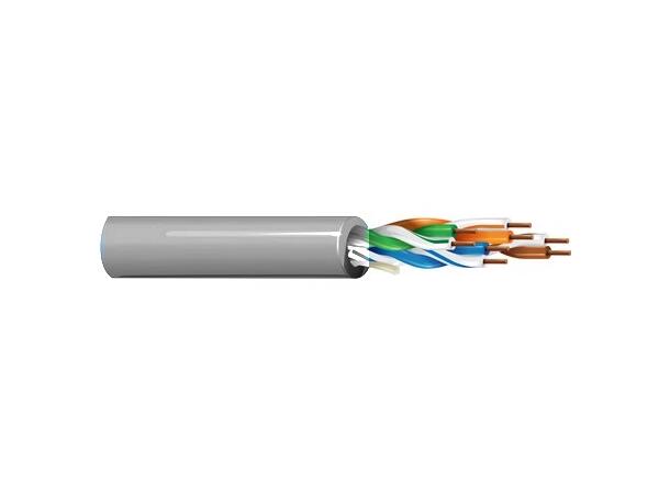 Kat5e U/UTP 4p PVC Grå U305m, Belden 